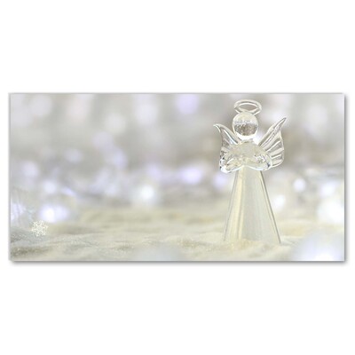 Akrilo stiklo paveikslas „Shine Glass Angel“ ornamentas