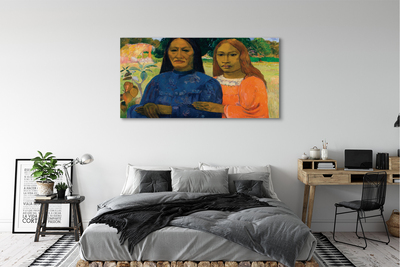 Paveikslas ant drobes Dvi moterys – Paul Gauguin
