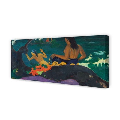 Nuotrauka ant drobes Fatata te Miti (Prie jūros) – Paul Gauguin