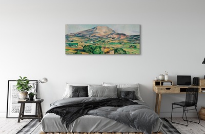Foto paveikslai ant drobės Mount Šv. Viktorija – Polas Sezanas