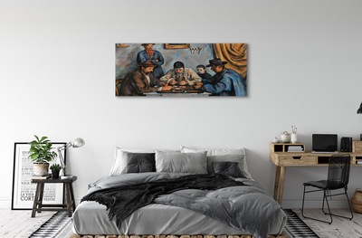 Nuotrauka ant drobes Kortų žaidėjai – Paul Cézanne