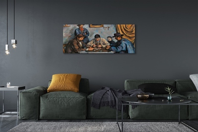 Nuotrauka ant drobes Kortų žaidėjai – Paul Cézanne
