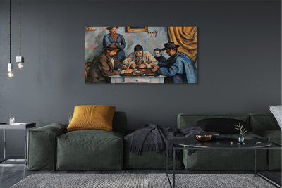 Nuotrauka ant drobes Kortų žaidėjai – Paul Cézanne