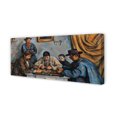 Nuotrauka ant drobes Kortų žaidėjai – Paul Cézanne