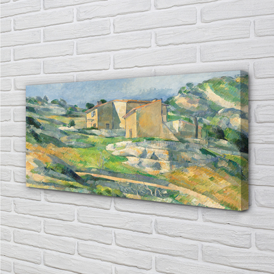 Foto ant drobes Namai Provanse – Paul Cézanne