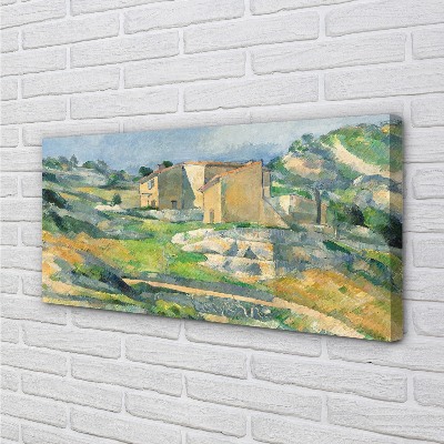 Foto ant drobes Namai Provanse – Paul Cézanne
