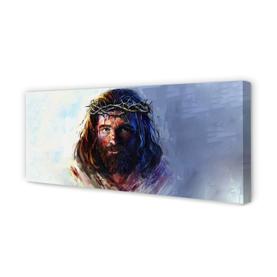 Foto ant drobes Jėzaus atvaizdas
