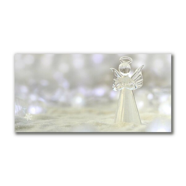 Paveikslas ant drobes „Shine Glass Angel“ ornamentas