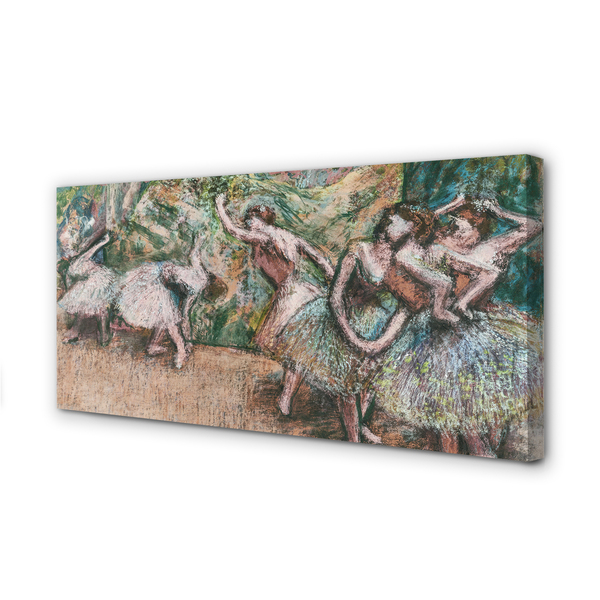 Print ant drobės Baleto scena – Edgaras Degas