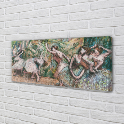 Print ant drobės Baleto scena – Edgaras Degas