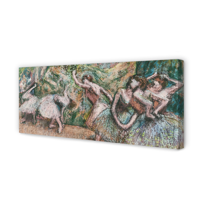 Print ant drobės Baleto scena – Edgaras Degas