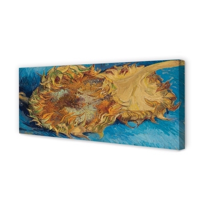 Print ant drobės Dvi skintos saulėgrąžos (III) – Vincentas van Gogas