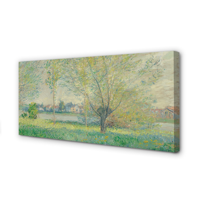 Paveikslas ant drobes Gluosniai – Claude'as Monet