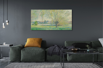 Paveikslas ant drobes Gluosniai – Claude'as Monet