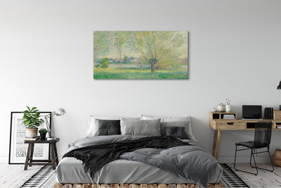 Paveikslas ant drobes Gluosniai – Claude'as Monet
