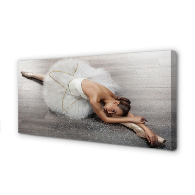 Nuotrauka ant drobes Moteriška balta balerinos suknelė