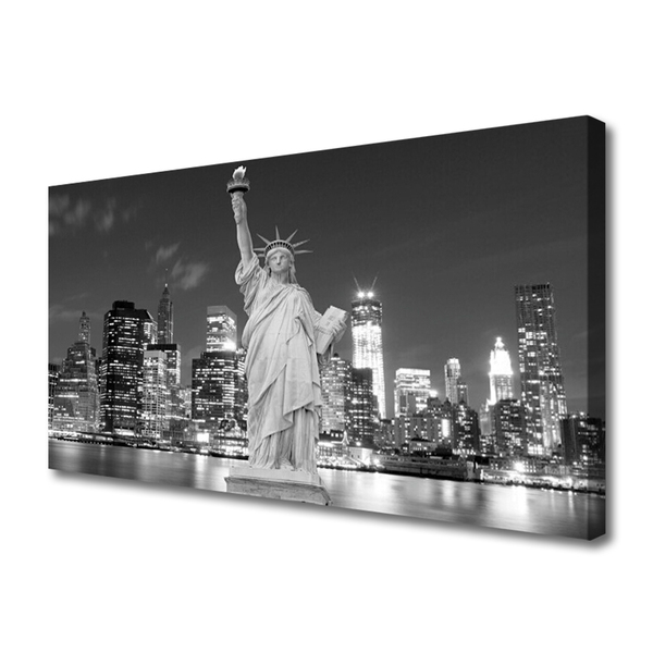 Foto ant drobes Laisvės statula Niujorke