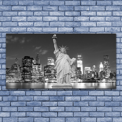 Foto ant drobes Laisvės statula Niujorke