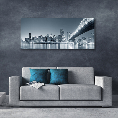 Foto paveikslai ant drobės Miesto tilto architektūra