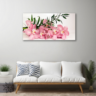 Foto paveikslai ant drobės Orchidėjų gėlių SPA
