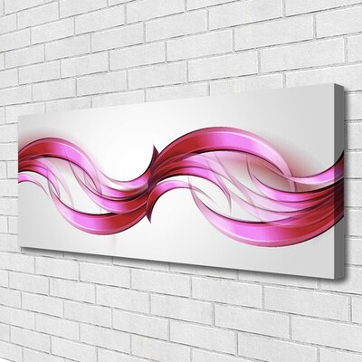 Nuotrauka ant drobes Abstract Waves Menas Menas