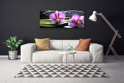 Print ant drobės Orchid Stones Zen Spa