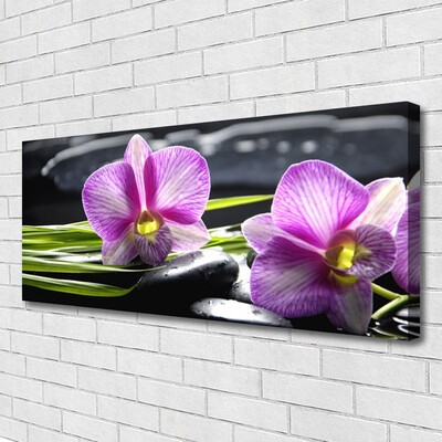 Print ant drobės Orchid Stones Zen Spa