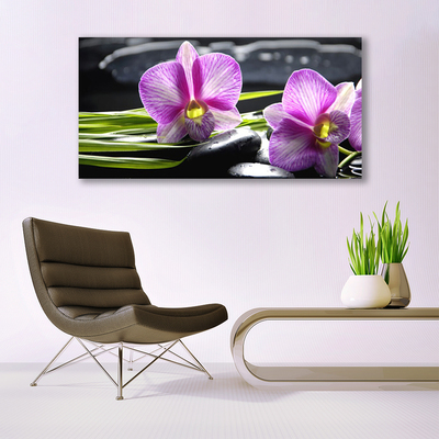 Print ant drobės Orchid Stones Zen Spa