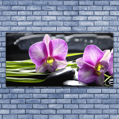 Print ant drobės Orchid Stones Zen Spa