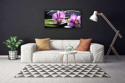 Print ant drobės Orchid Stones Zen Spa