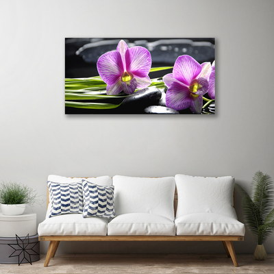 Print ant drobės Orchid Stones Zen Spa