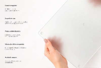 Viryklės apsauga kvadratinė, pusiau permatoma