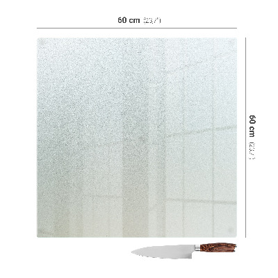 Viryklės apsauga kvadratinė, pusiau permatoma