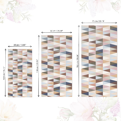 Dekoratyvinė plėvelė baldams Pastelinė geometrija