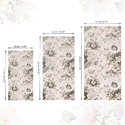 Baldų plėvelė Vintažinės gėlės