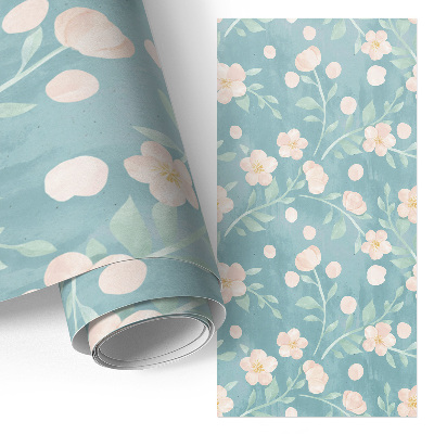 Lipni baldų plėvelė Gėlių motyvas