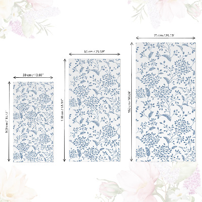 Lipni plėvelė baldams Augalų raštas