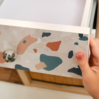 Baldų plėvelė Spalvingas raštas