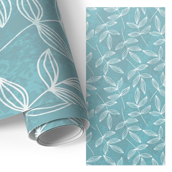 Lipni baldų plėvelė Augalų raštas