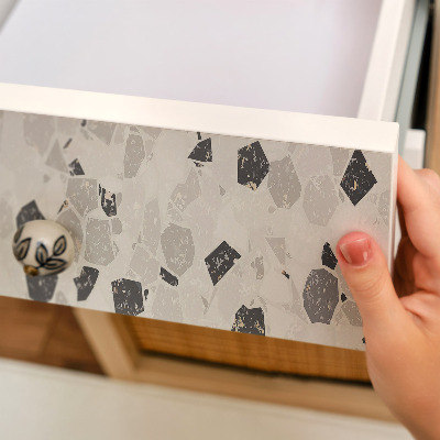 Baldų plėvelė Abstrakcijos mozaika