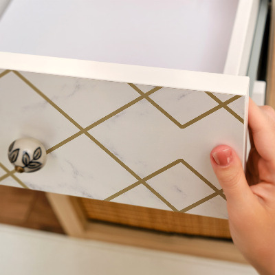 Lipni baldų plėvelė Marmuro geometrija