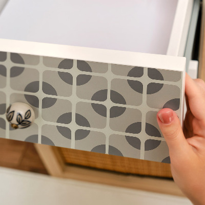 Lipni plėvelė baldams Geometrinis raštas