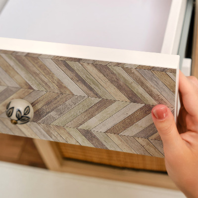 Baldų plėvelė Nesenstantis silkės kaulo raštas