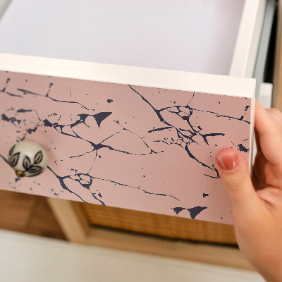 Dekoratyvinė plėvelė baldams Abstrakti struktūra