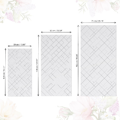 Vinilinė lipni plėvelė Geometriniai raštai