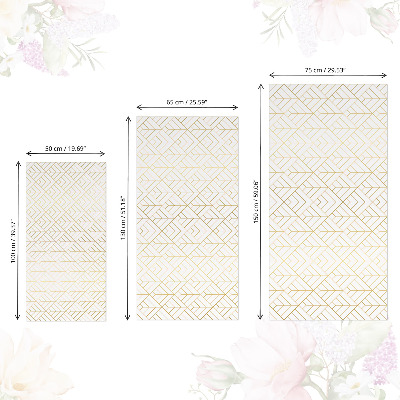 Klijuojama plėvelė baldams Minimalistinė geometrija