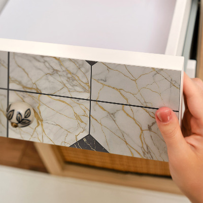 Lipni baldų plėvelė Prabangus marmuras