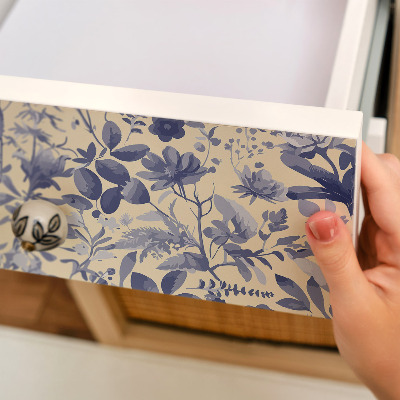 Dekoratyvinė plėvelė baldams Gėlių raštas