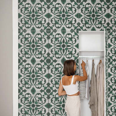 Baldų plėvelė Žali papuošalai