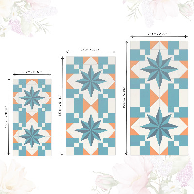 Lipni baldų plėvelė Žvaigždžių plytelės